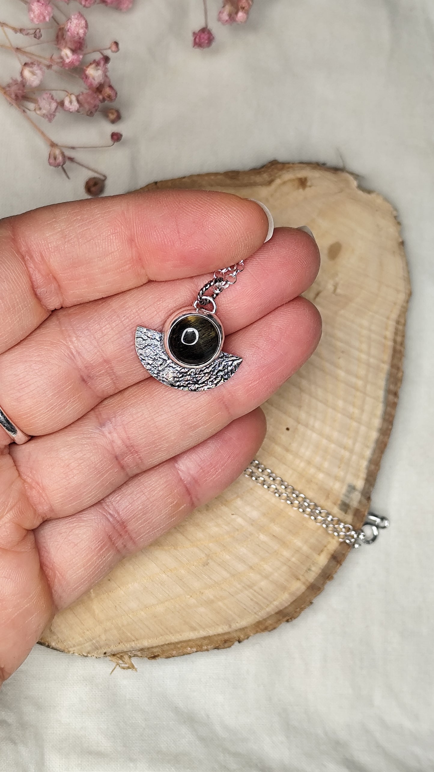 Colgante Cuzco M. Joya artesanal en plata