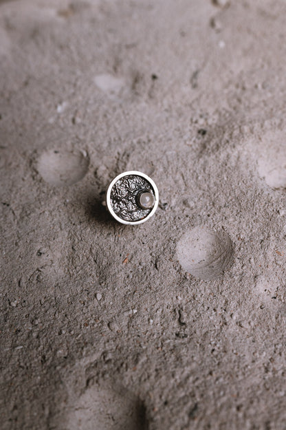 Anillo Zénit. Joya artesanal en plata