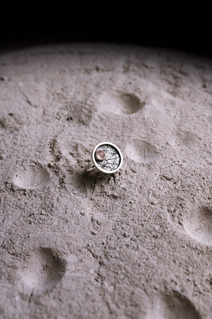 Anillo Zénit. Joya artesanal en plata