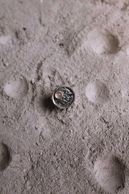 Anillo Zénit. Joya artesanal en plata