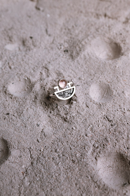 Anillo Oráculo. Joya artesanal en plata