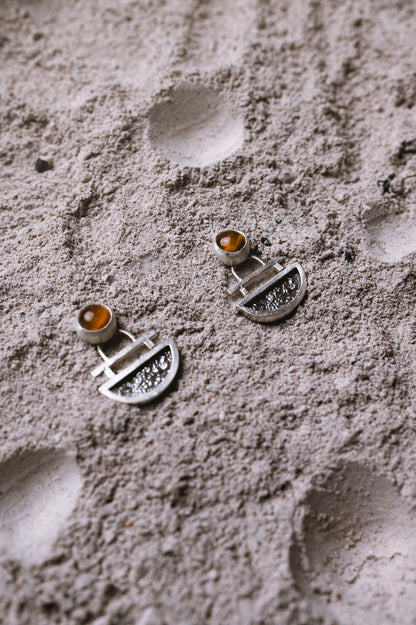 Pendientes Oráculo. Joya artesanal en plata