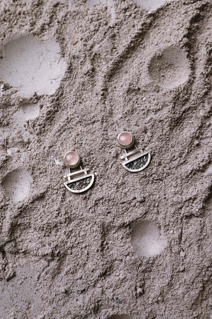 Pendientes Oráculo. Joya artesanal en plata