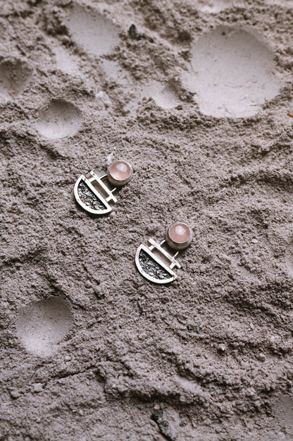 Pendientes Oráculo. Joya artesanal en plata