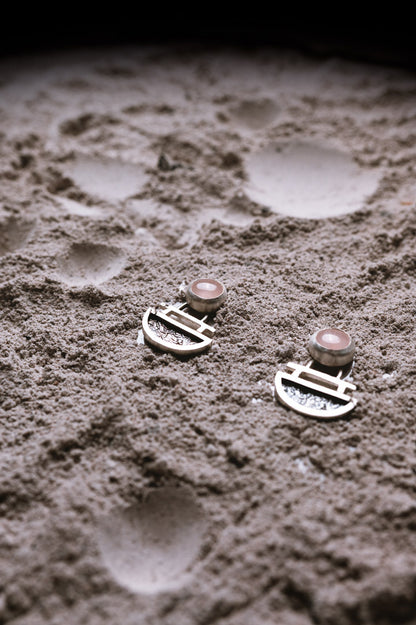 Pendientes Oráculo. Joya artesanal en plata