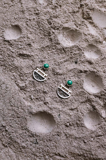 Pendientes Oráculo. Joya artesanal en plata