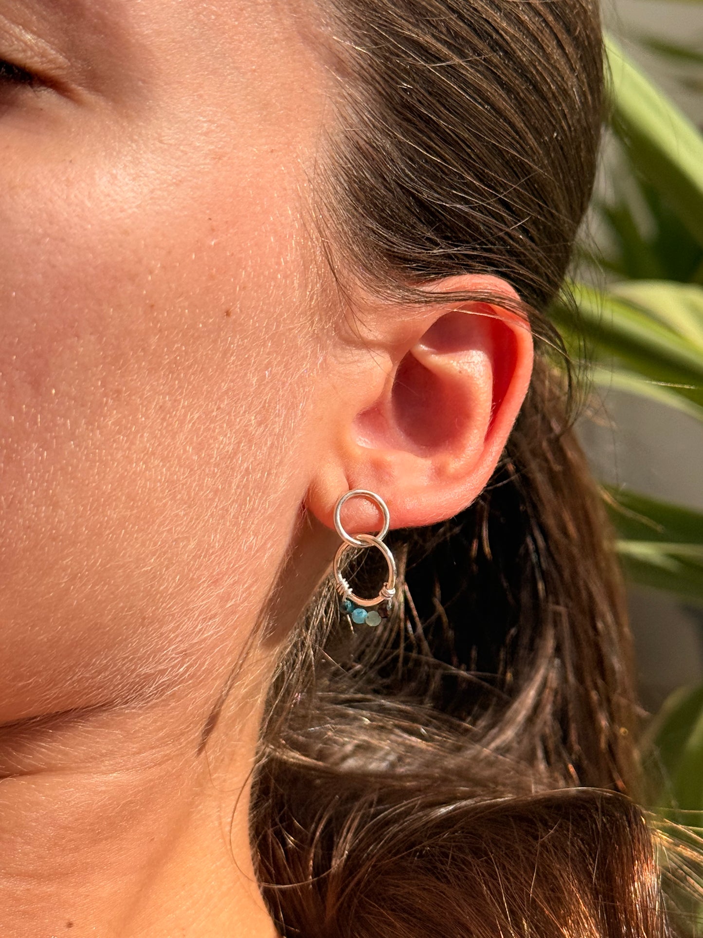 Pendientes aro doble