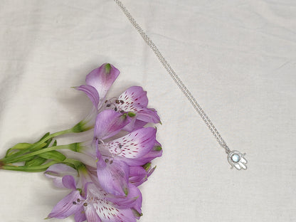 Mano de Fátima. Joya artesanal en plata