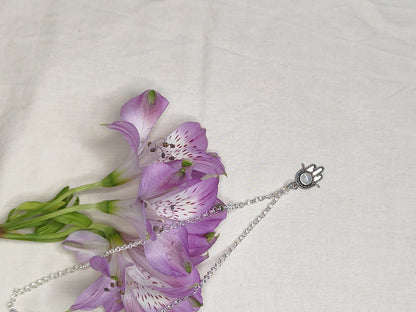 Mano de Fátima. Joya artesanal en plata