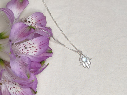 Mano de Fátima. Joya artesanal en plata