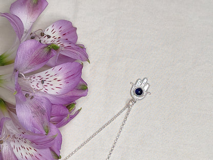 Mano de Fátima. Joya artesanal en plata