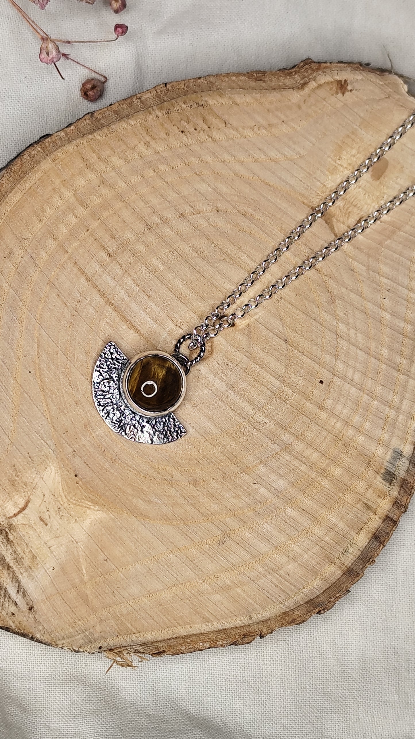 Colgante Cuzco M. Joya artesanal en plata