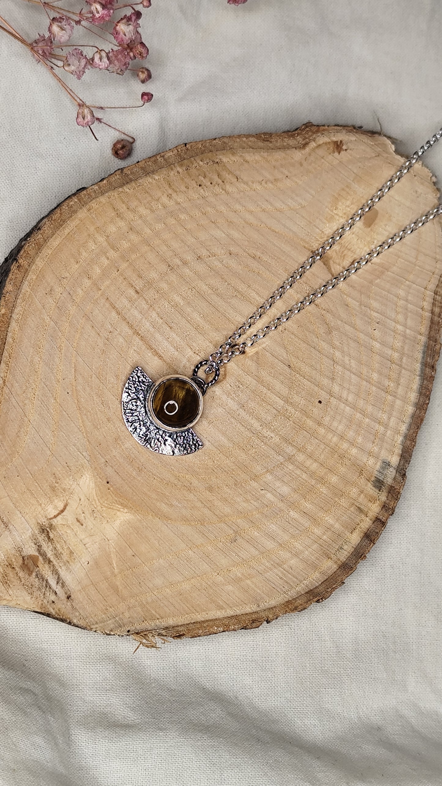 Colgante Cuzco S. Joya artesanal en plata