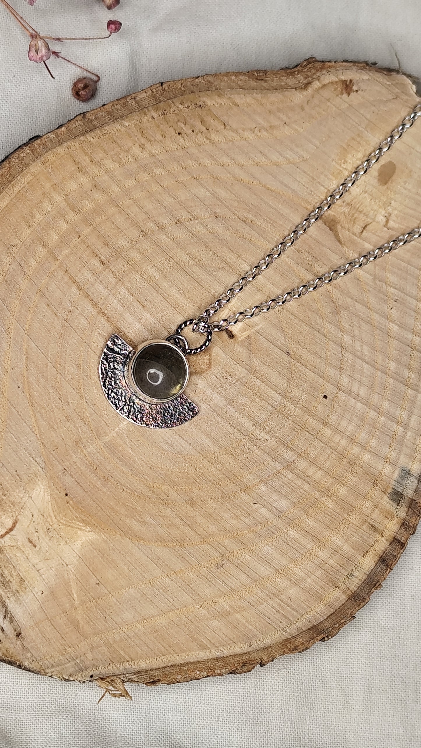 Colgante Cuzco M. Joya artesanal en plata