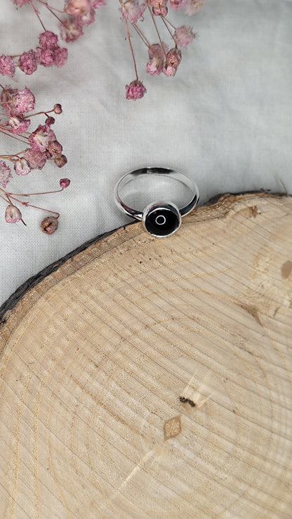 Anillo Alba. Joya artesanal en plata