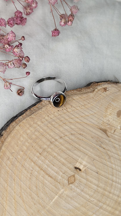 Anillo Alba. Joya artesanal en plata