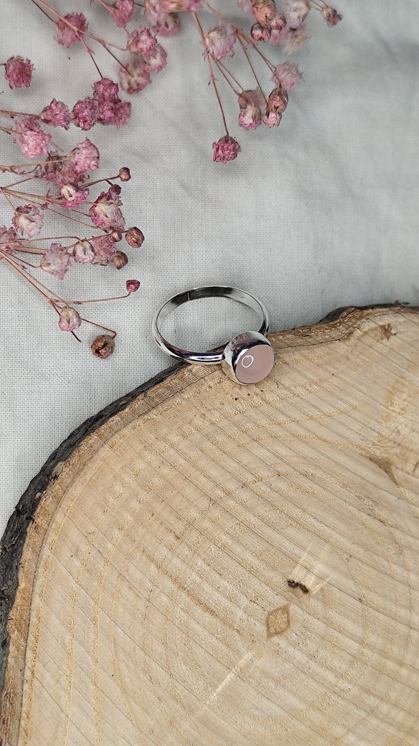 Anillo Alba. Joya artesanal en plata