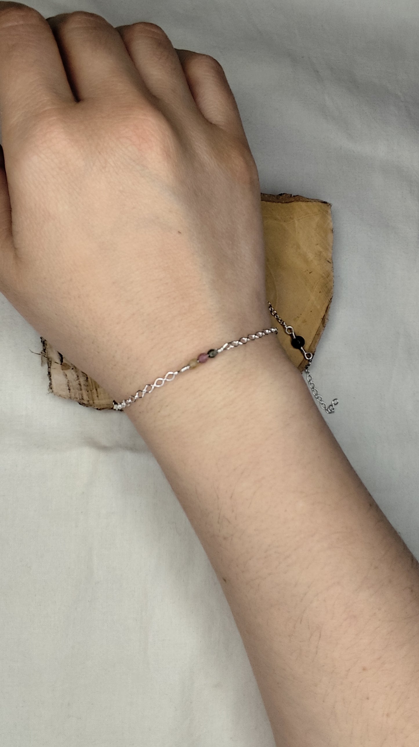 Pulsera Esencia mini. Joya artesanal en plata