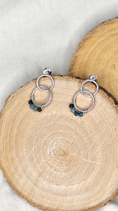 Pendientes aro doble