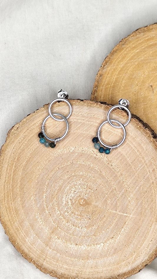 Pendientes aro doble
