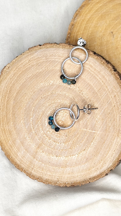 Pendientes aro doble